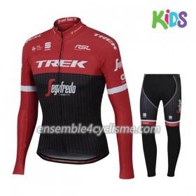 Tenue Maillot M/L + Collant Long 2017 Trek-Segafredo Enfant N001